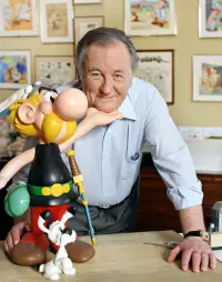 Albert Uderzo, portrait, image, bild, photo, Kai juenemann, asterix, obelix, 