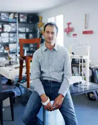 François Azambourg, designer, funiture, design, furniture design, french, paris, france, portrait, photo, image, kai juenemann